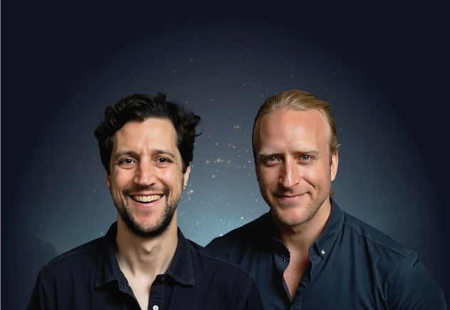 Somny founders Wesley Reitzfeld and Scott Veltkamp smiling together